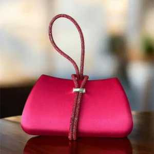 Elegant Satin Evening Clutch