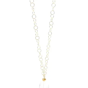Mia Necklace Clear/Gold